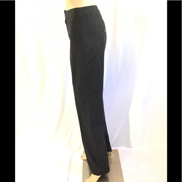 Jones New York Collection Black and Gold Pants - Picture 2 of 12